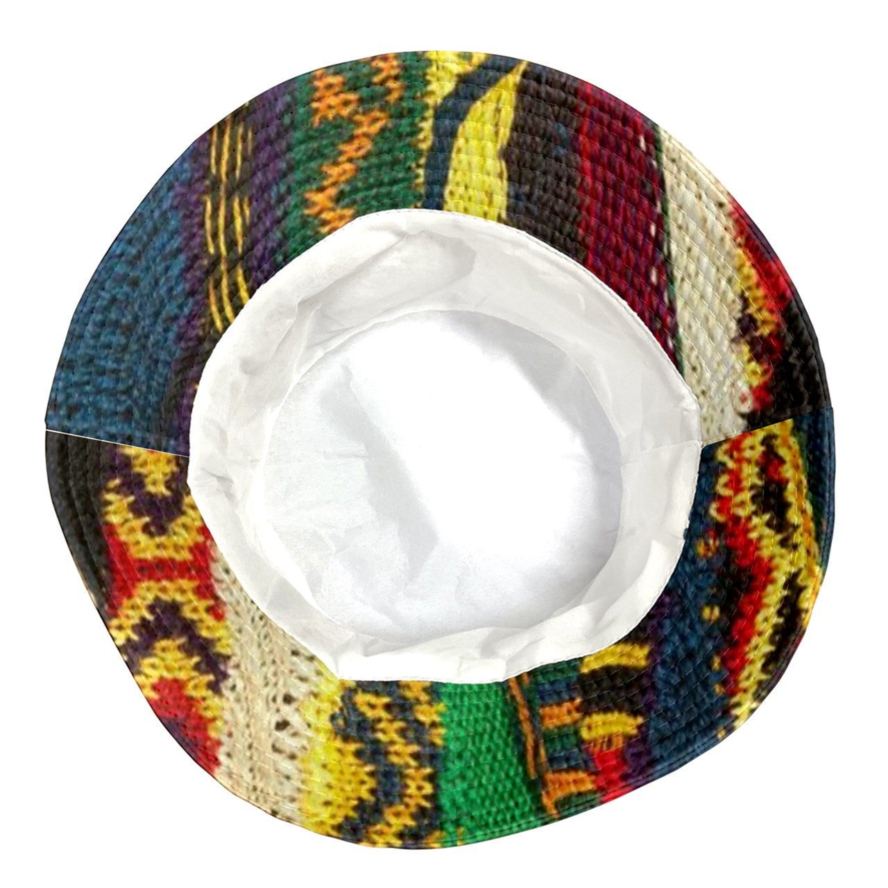 Black Multicolored Bucket Hat