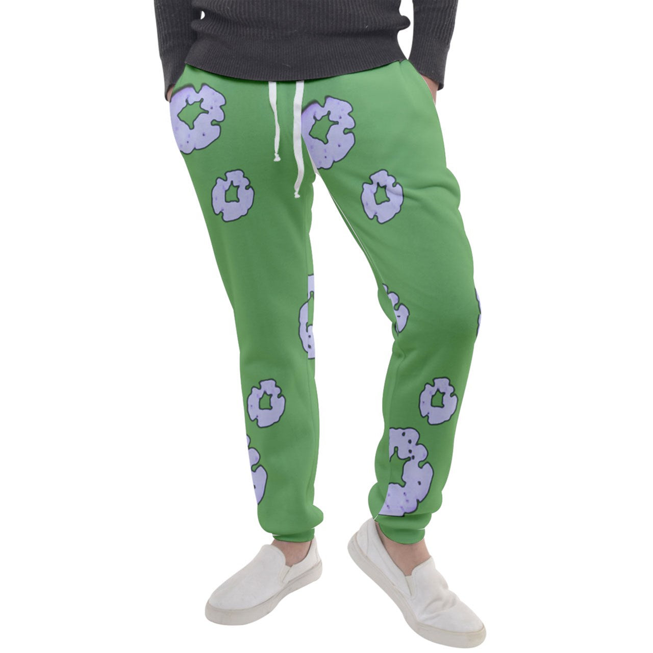 Lime & Purple Jogger Sweatpants