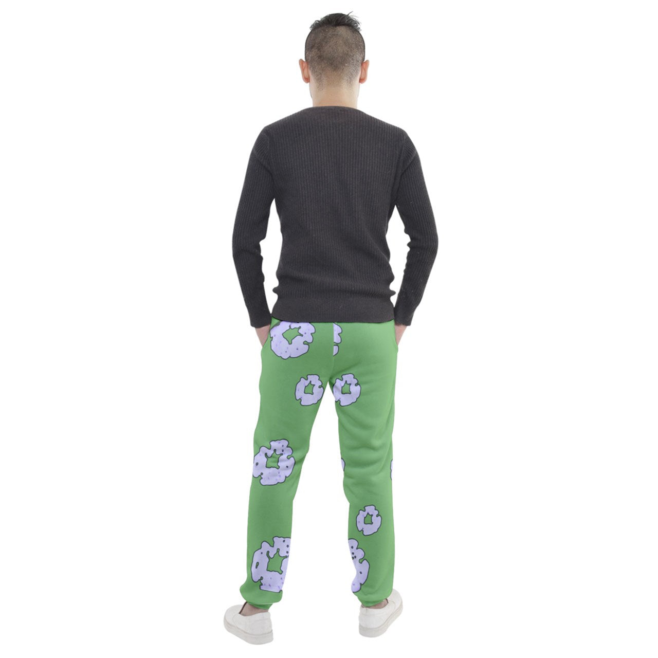 Lime & Purple Jogger Sweatpants