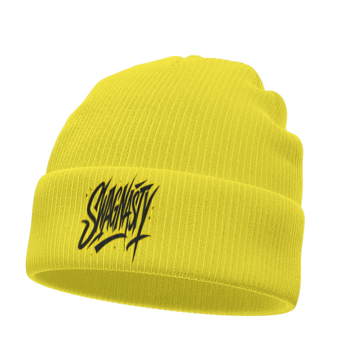 SwagNasty Yellow Knitted Hat