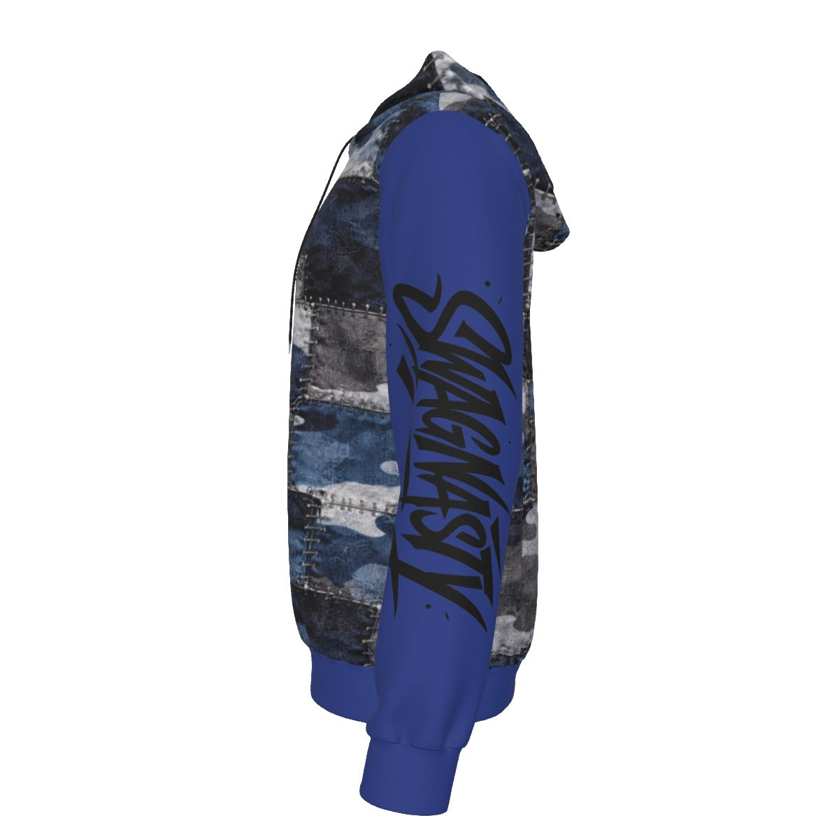 Camo Blue SwagNasty Pullover Hoodie | SwagNasty