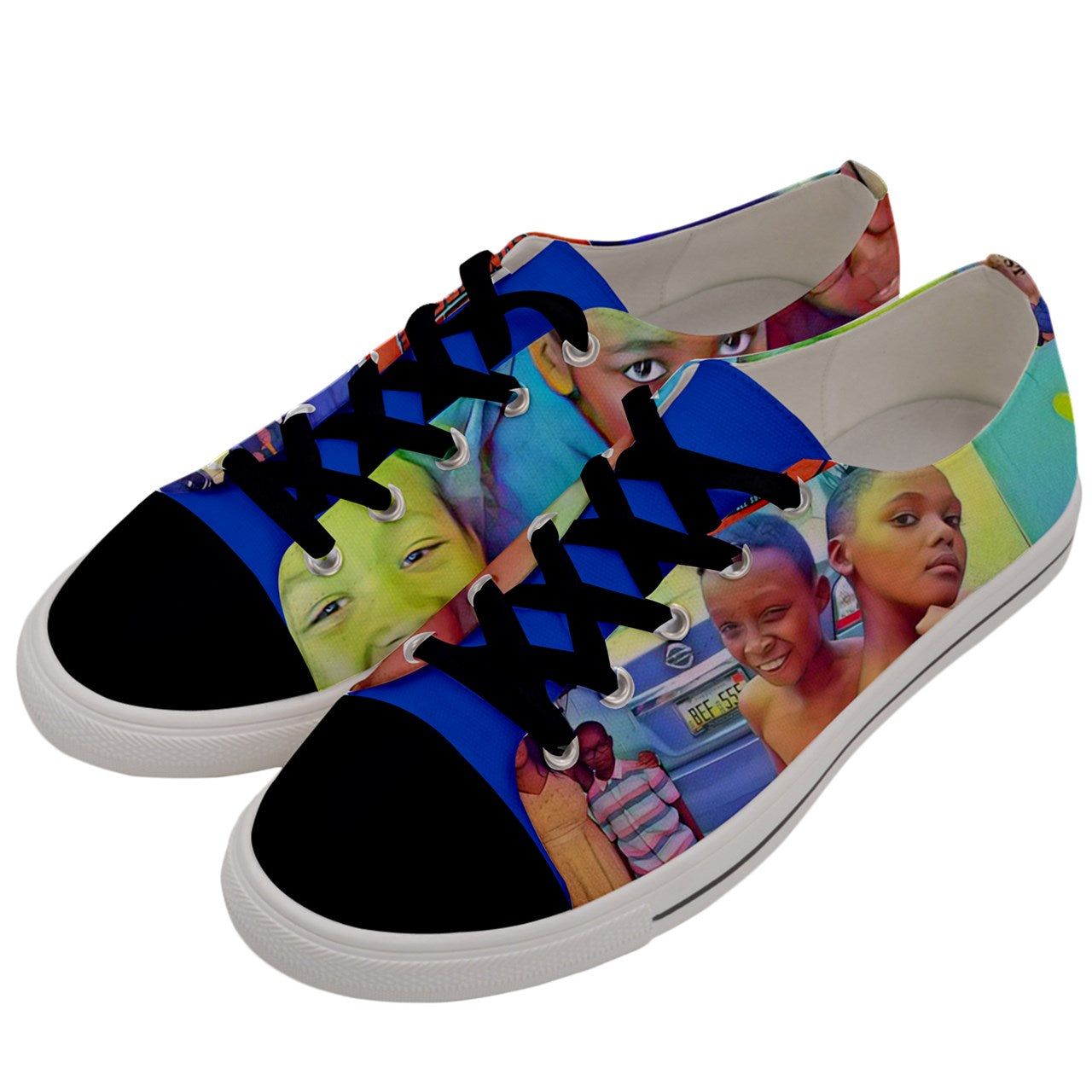 LoYe Low Top Custom Canvas Sneakers (Custom Item contact DtheRebel to make yours)