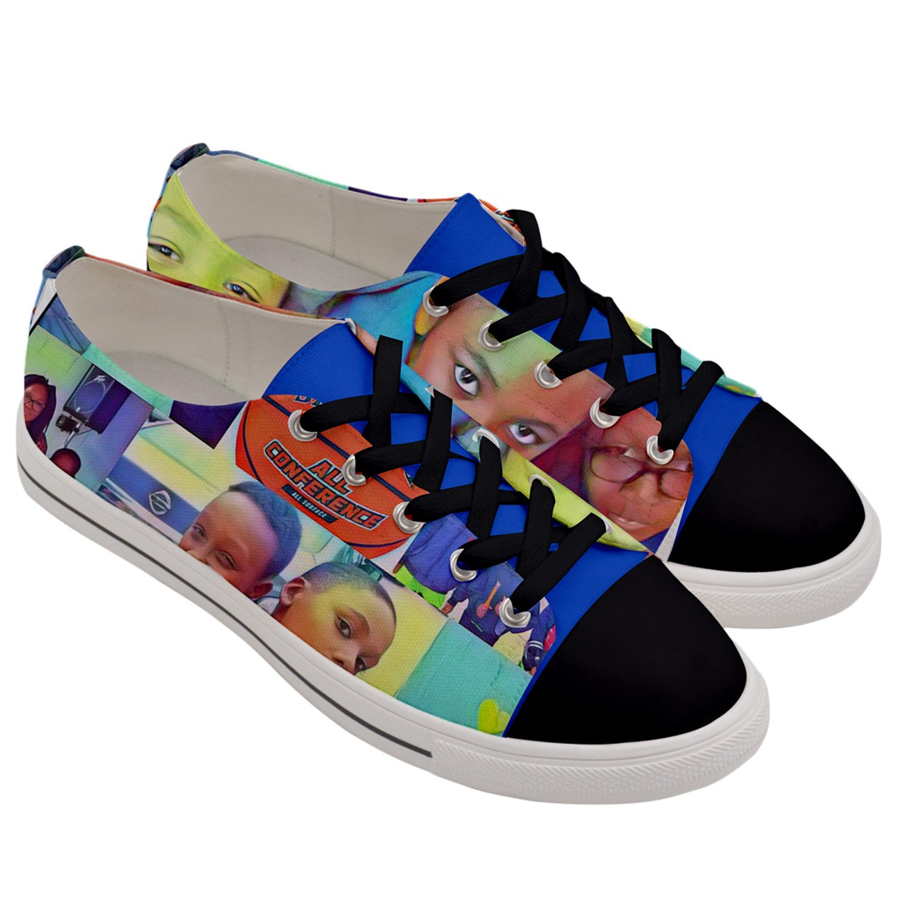 LoYe Low Top Custom Canvas Sneakers (Custom Item contact DtheRebel to make yours)
