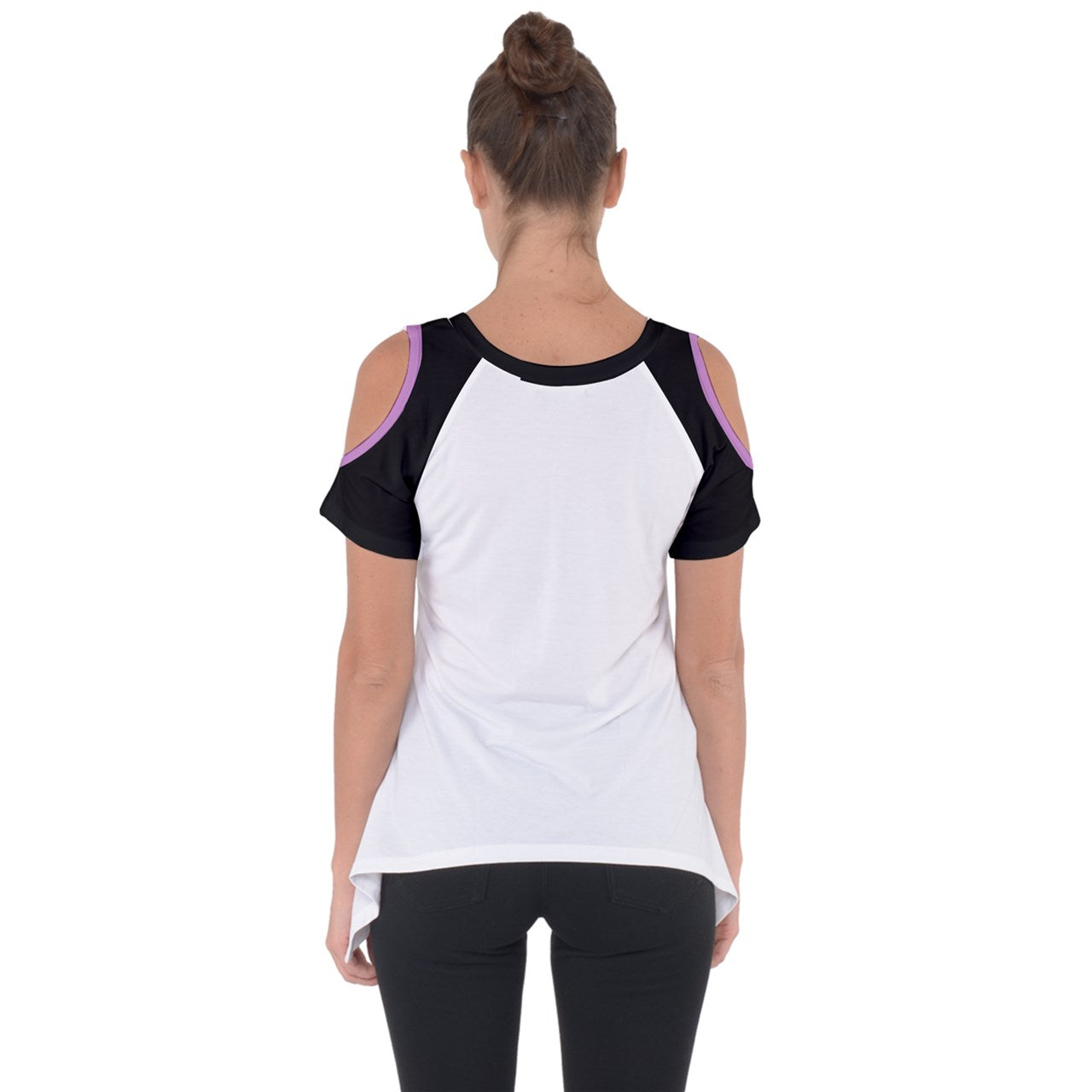 I'm Just Toya Cut Out Side Drop Tee (Custom Item contact DtheRebel to make yours)