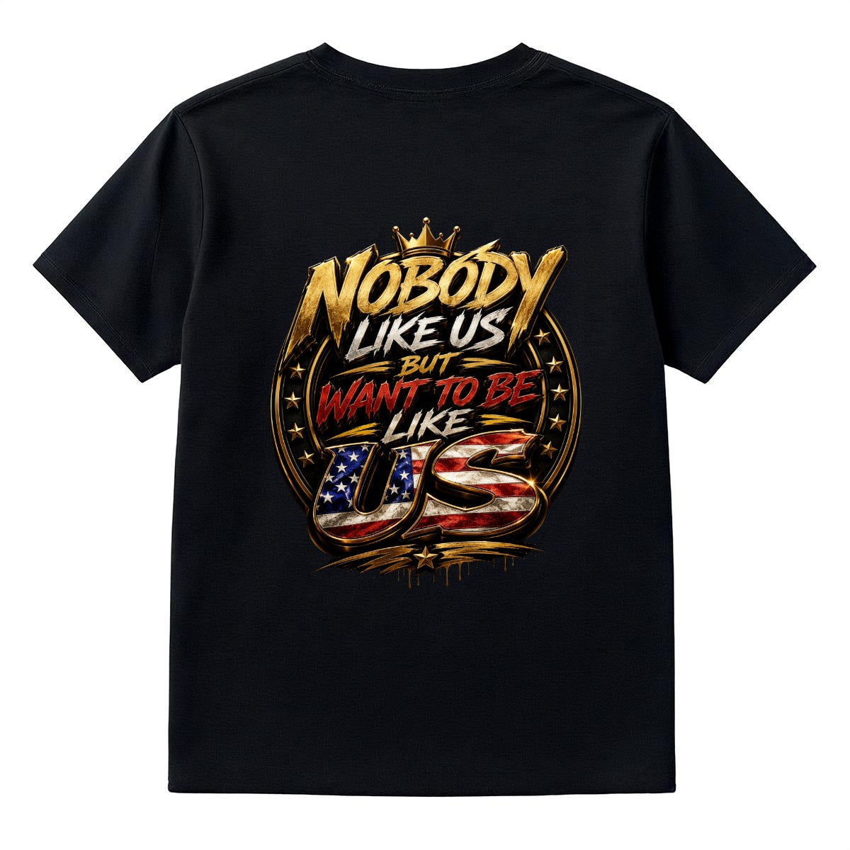 SwagNasty Flag Print in USA |Gildan 5000 DTF