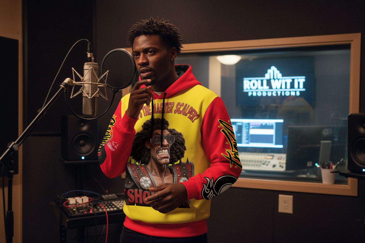 Who´s The Master Scalper SwagNasty 100% Cotton Pullover