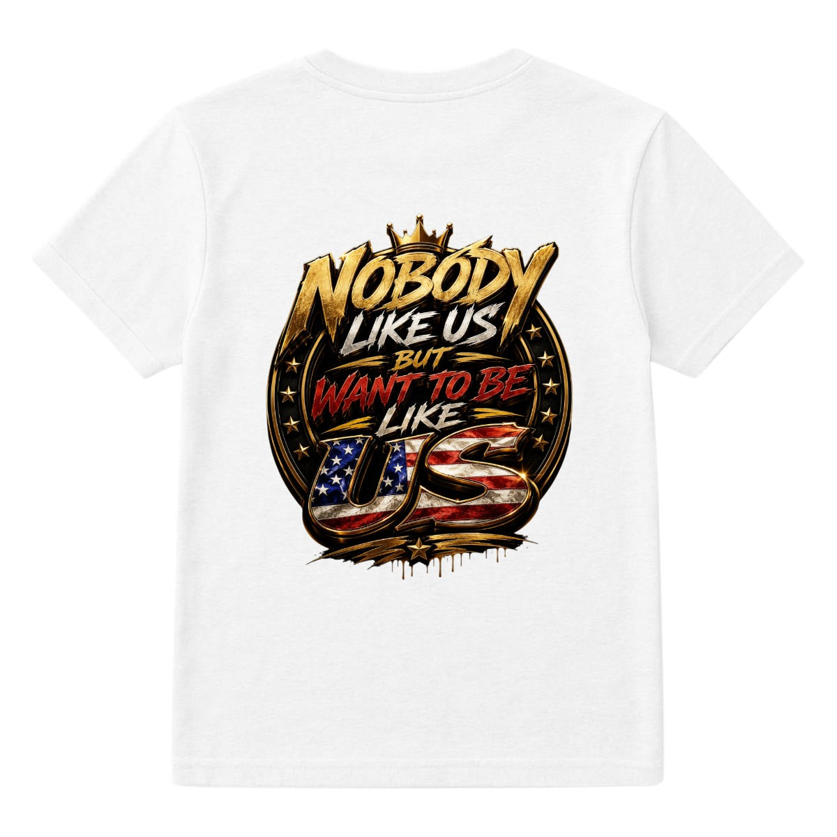 SwagNasty Flag Print in USA |Gildan 5000 DTF