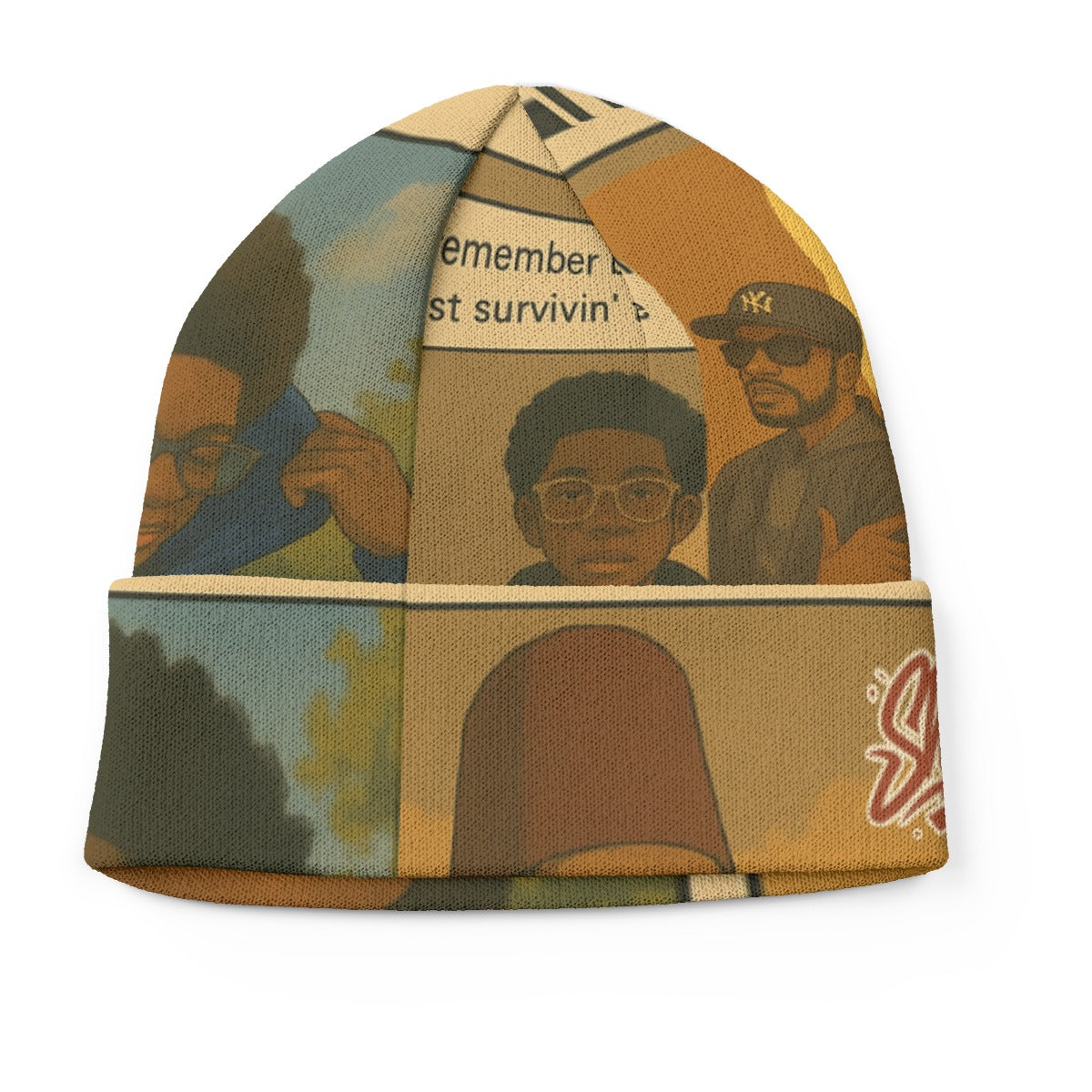 Young Wild And Free Knitted Hat