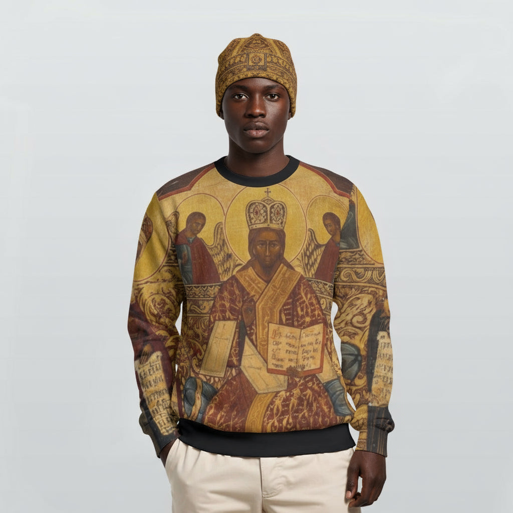 King Of Kings Men's Heavy Fleece Sweatshirt