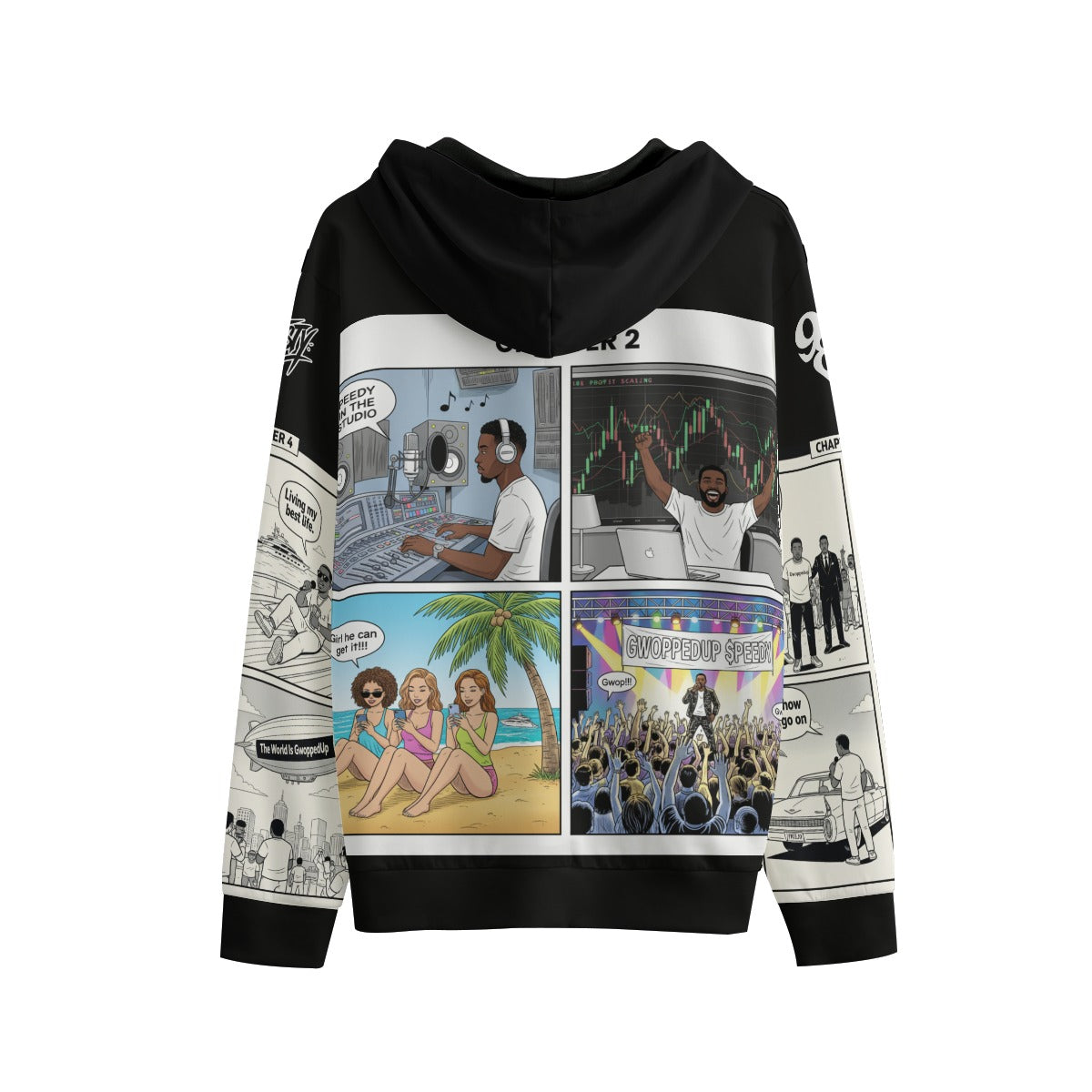 The GwopFather Series 1-4 Limited Edition Unisex SwagNasty Pullover Hoodie | 310GSM Cotton