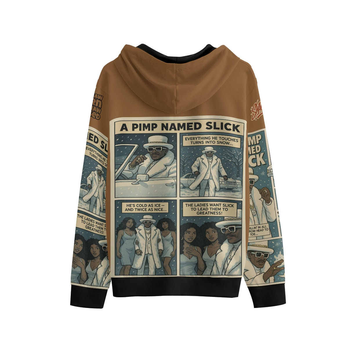 SwagNasty Pimp Called Slick Unisex Pullover Hoodie | 310GSM Cotton