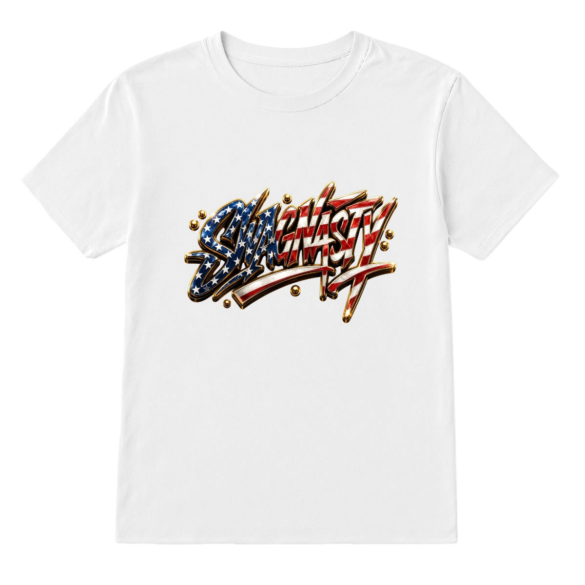 SwagNasty Flag Print in USA |Gildan 5000 DTF