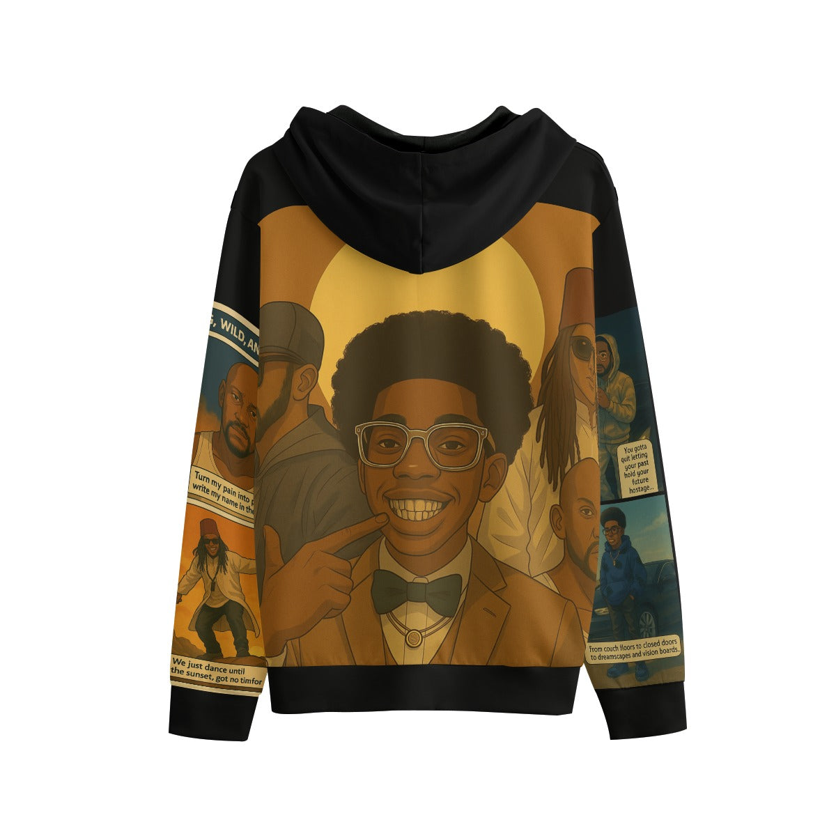 Young Wild And Free Unisex Pullover Hoodie | 310GSM Cotton