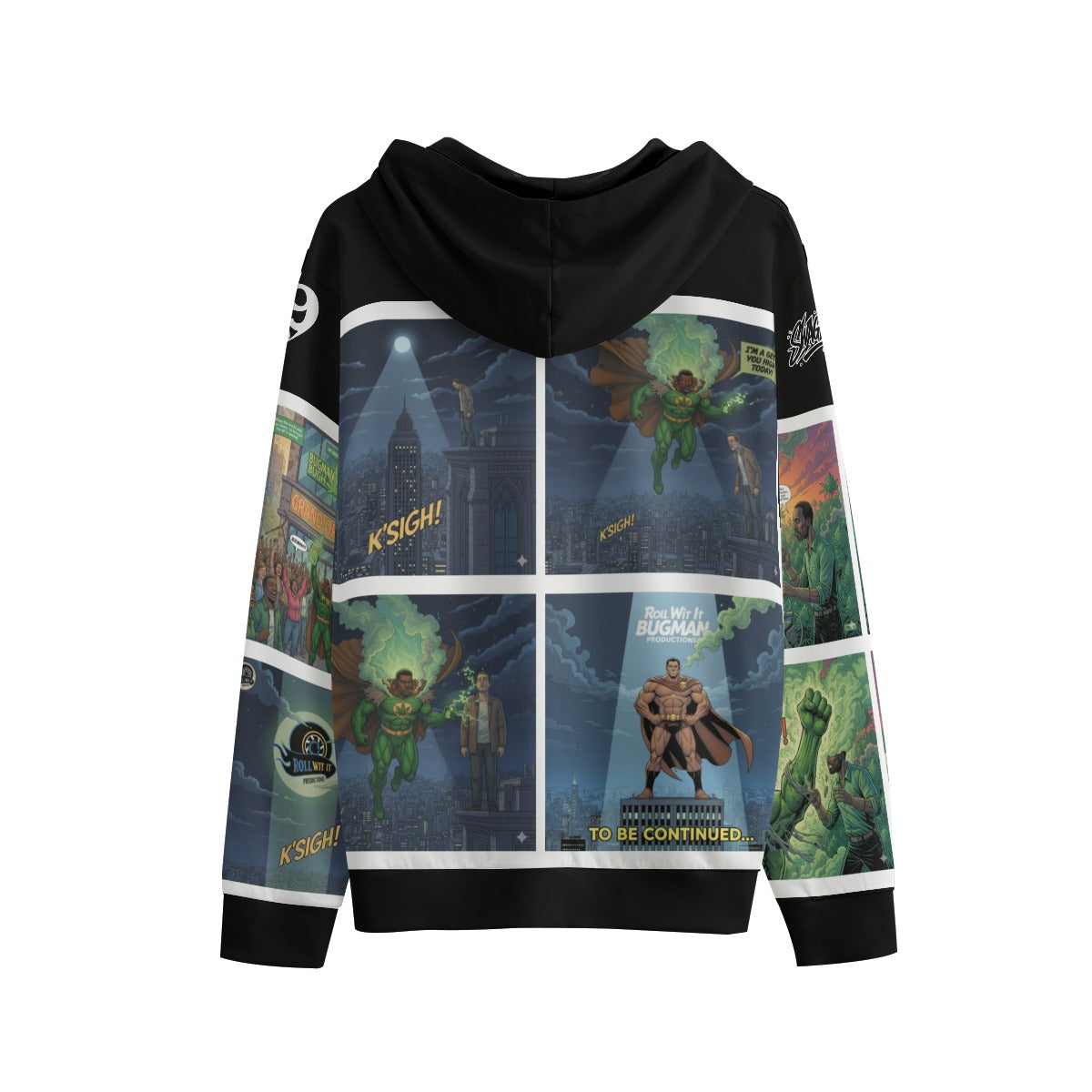 SwagNasty BugMan Unisex Pullover Hoodie | 310GSM Cotton
