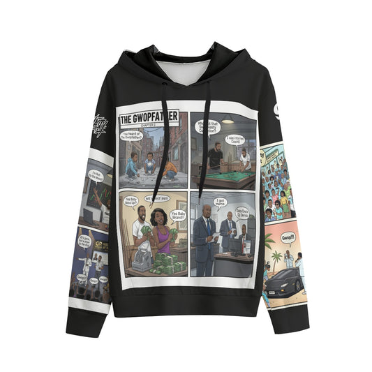 Full Color SwagNasty GwopFather Series 1-4 Unisex Pullover Hoodie | 310GSM Cotton
