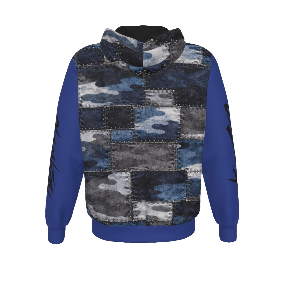 Camo Blue SwagNasty Pullover Hoodie | SwagNasty