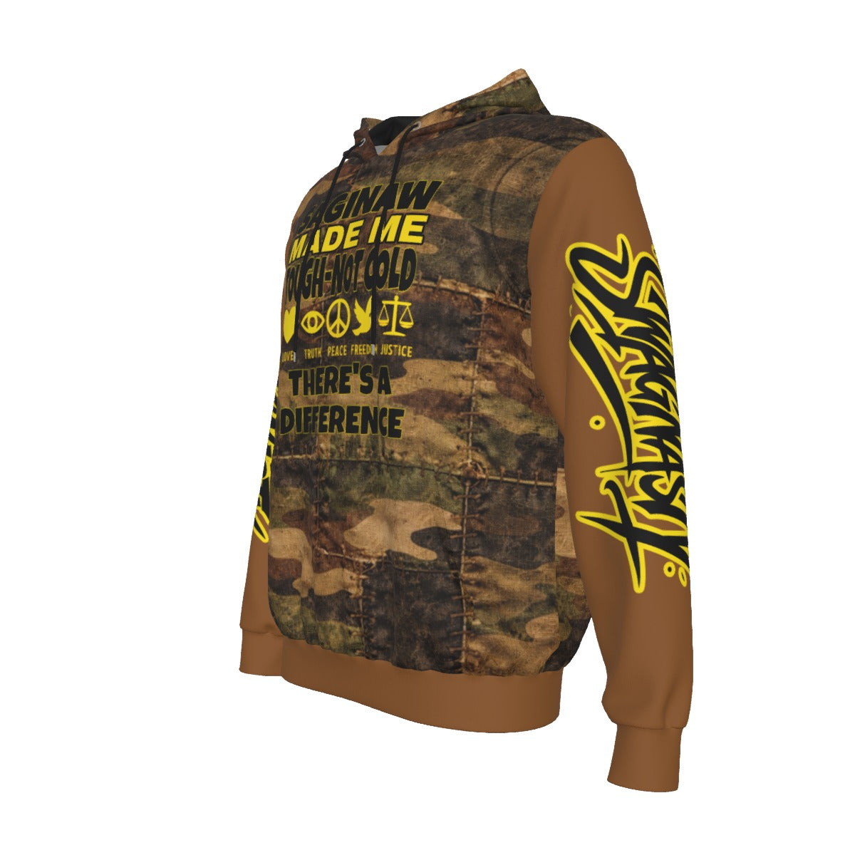 Saginaw Made Me Tough Not Cold Pullover Hoodie | SwagNasty