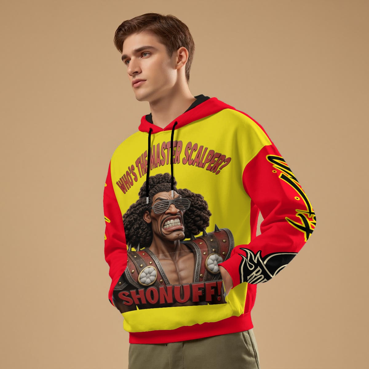 Who´s The Master Scalper SwagNasty 100% Cotton Pullover