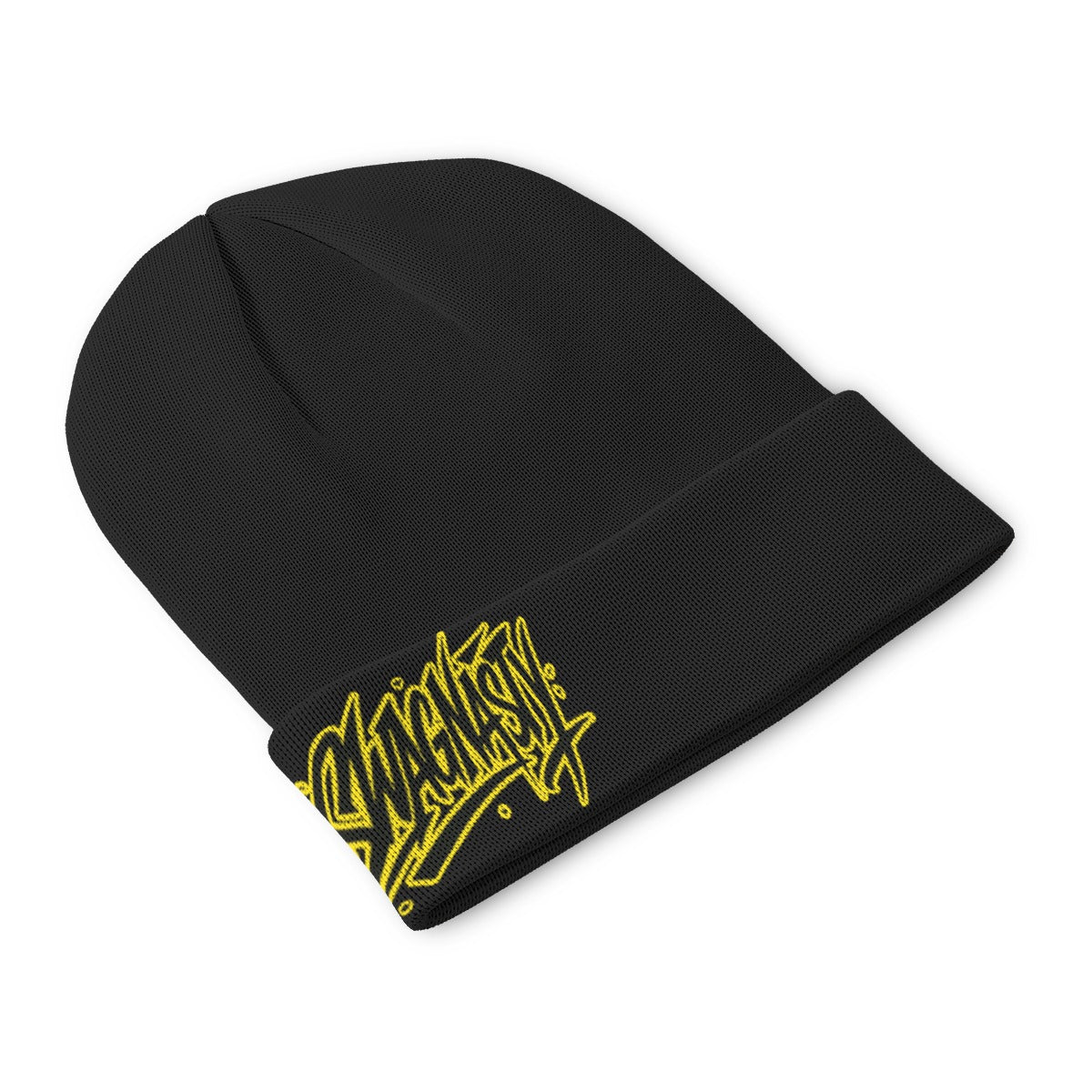 SwagNasty Black Knitted Hat