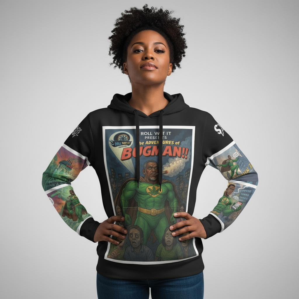 SwagNasty BugMan Unisex Pullover Hoodie | 310GSM Cotton