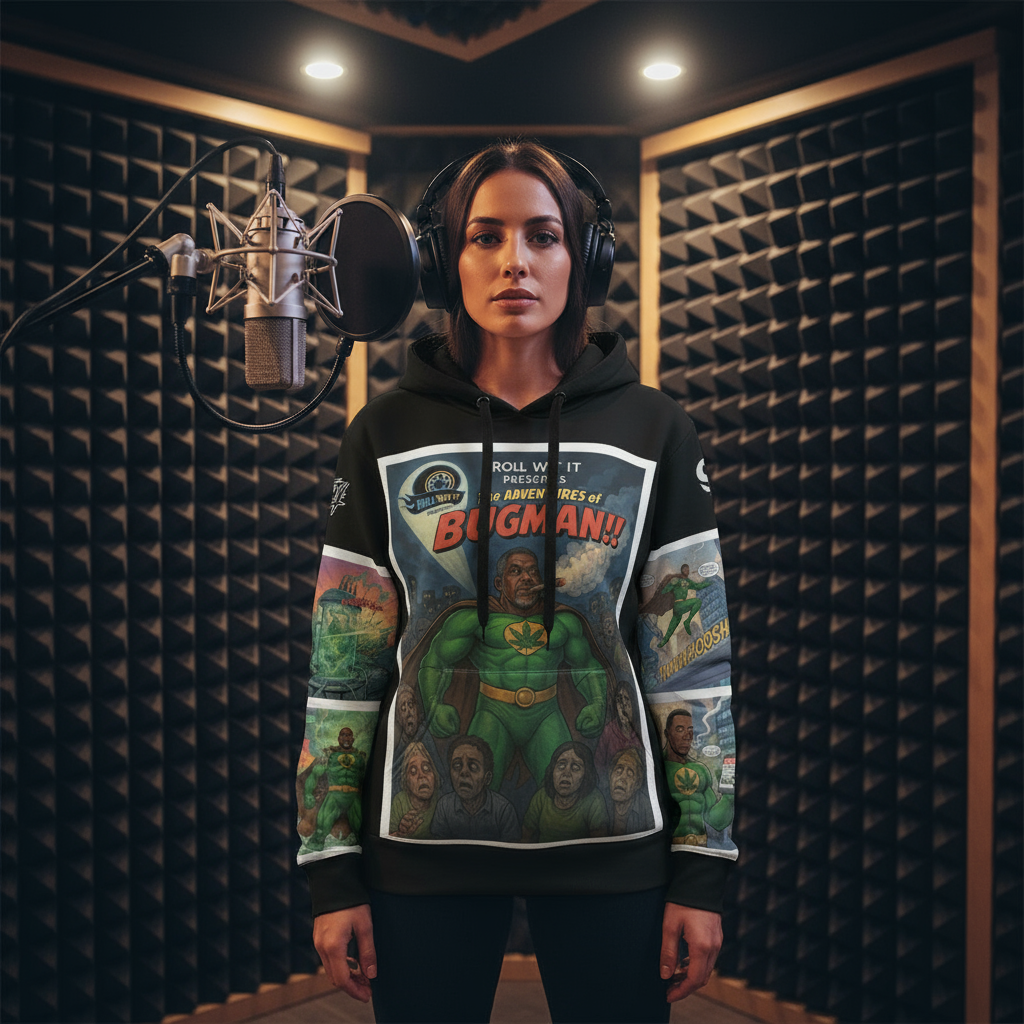 SwagNasty BugMan Unisex Pullover Hoodie | 310GSM Cotton