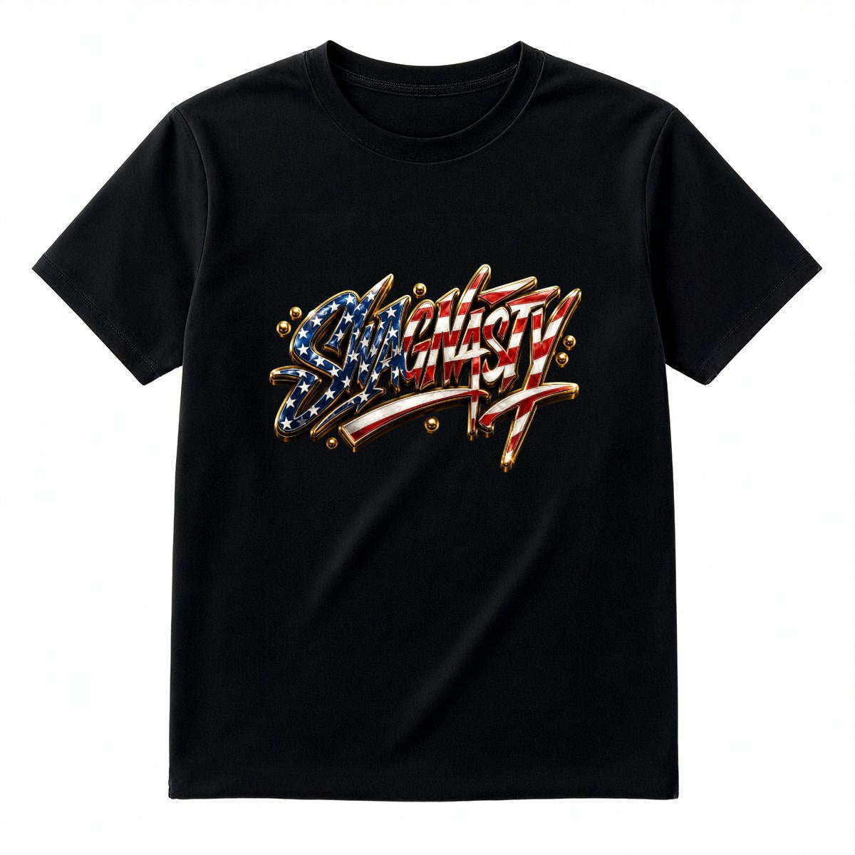 SwagNasty Flag Print in USA |Gildan 5000 DTF