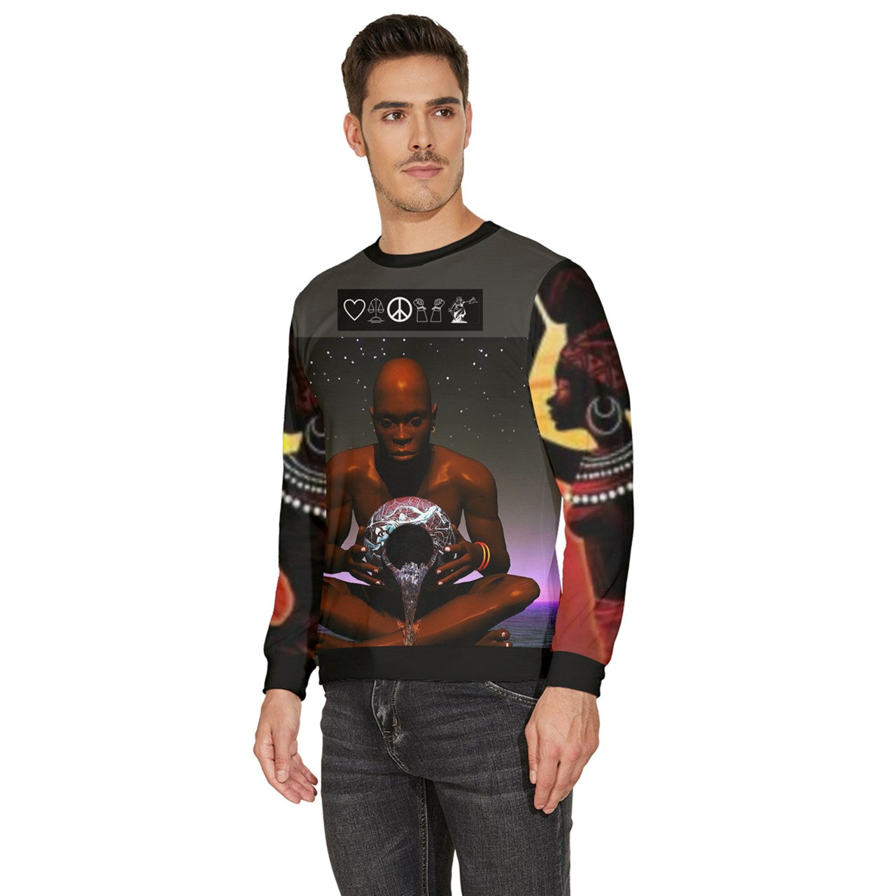 Principles Age Of Aquarius Men's Valure Sweatshirt