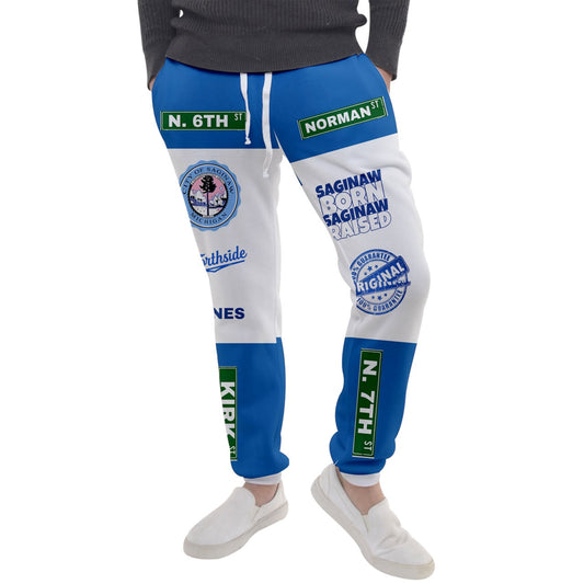 Saginaw Born & Raised Jogger Sweatpants For James McDaniel