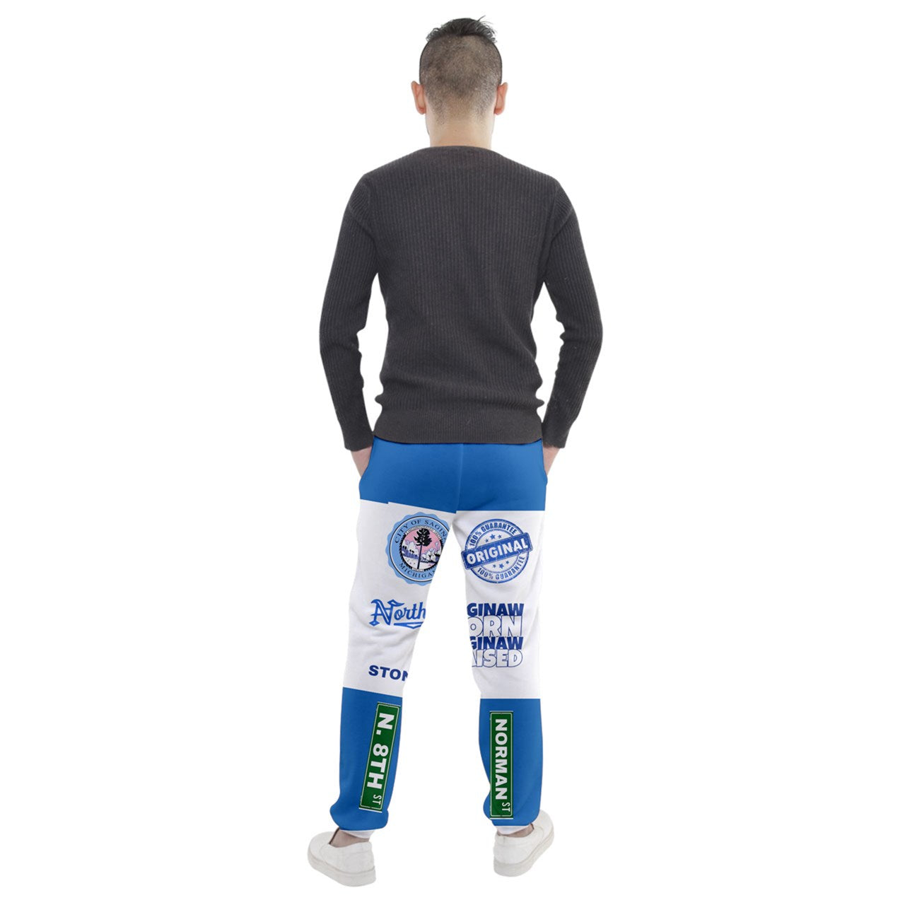 Saginaw Born & Raised Jogger Sweatpants For James McDaniel